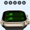 WK WH-02 Traveler Smart Watch 2.01" with Blood Oxygen Monitoring - Orange - 4