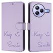 Xiaomi Civi 5 Pro 5G Light Purple RFID Leather Phone Case - 2