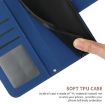 Redmi Note 14 5G Sunflower Embossed Flip Leather Case with Lanyard - 7