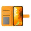 Redmi Note 14 4G EU Sunflower Embossed Flip Leather Case Yellow - 3