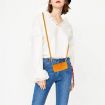 Redmi A5/Poco C71 Yellow Sunflower Embossed Flip Leather Case with Lanyard - 8