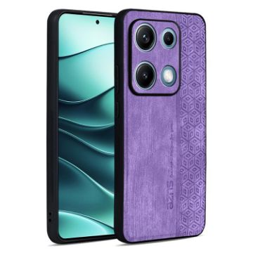 Redmi Note 14S 4G AZNS 3D Embossed Skin Feel Case - Purple - 1