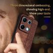 Redmi Note 14S 4G AZNS 3D Embossed Skin Feel Case - Purple - 4