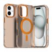 iPhone 16 Plus Orange Candy Magsafe PC Hybrid TPU Case - 1