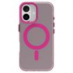 iPhone 16 Candy Magsafe PC Hybrid TPU Case - Red - 2