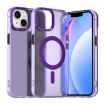 iPhone 14 Plus Purple Candy Magsafe PC Hybrid TPU Case - 1