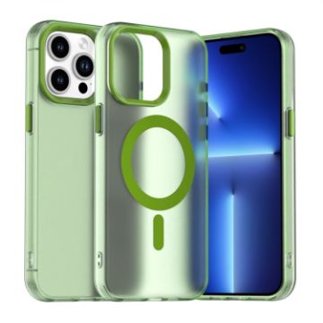 iPhone 13 Pro Green Candy Magsafe PC Hybrid TPU Case - 1