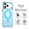iPhone 17 Pro Max Blue Candy Magsafe PC Hybrid TPU Case - 5