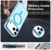 iPhone 17 Pro Max Blue Candy Magsafe PC Hybrid TPU Case - 7