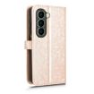 itel A95 5G Gold Honeycomb Dot Texture Leather Phone Case - 3