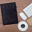 Samsung Galaxy Tab A8 10.5 2021 X205 Cats Embossed Leather Case Black - 2