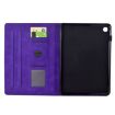 Samsung Galaxy Tab A8 10.5 2021 Cats Embossed Leather Case Purple - 3