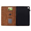 Samsung Galaxy Tab S5e/T720 Cats Embossed Leather Case - Brown - 3