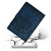 Samsung Galaxy Tab S5e/T720 Cats Embossed Leather Case - Dark Blue - 6
