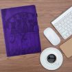 Samsung Galaxy Tab S5e/T720 Cats Embossed Leather Case - Purple - 2