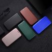 Xiaomi Poco F7 5G Global Flip Leather Phone Case - Carbon Fiber Black - 8