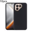 Tecno Pova 7 4G Black TPU Phone Case - 10 Pack - 1