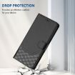 Ulefone Note 18 Ultra Black RFID Leather Phone Case Honeycomb Design - 7