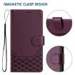 Ulefone Note 18 Ultra Violet RFID Leather Phone Case Honeycomb Design - 5