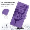 Xiaomi Civi 5 Pro 5G Butterfly Embossed Leather Case - Light Purple - 4