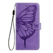 Xiaomi 15S Pro 5G Light Purple Butterfly Leather Phone Case - 3