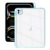 iPad Pro 13 2024 Acrylic Hybrid TPU Case with Pen Slot - Light Blue - 1