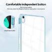 iPad Pro 13 2024 Acrylic Hybrid TPU Case with Pen Slot - Light Blue - 7