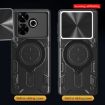 Redmi 13 4G Global CD Texture Camshield Magnetic Holder Case Blue - 6