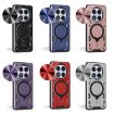 Redmi Note 14 Pro 5G Silver Camshield Magnetic Holder Case - 2