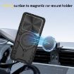 Redmi K80 Pro Black CD Texture Camshield Magnetic Holder Case - 5