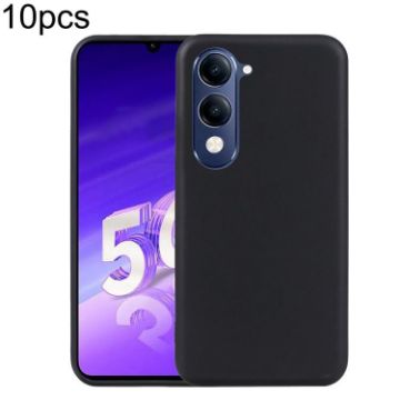 Vivo T4 Lite Black TPU Phone Case - 10 Pack - 1