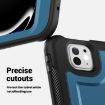 iPad Pro 13 2024 Honeycomb Hybrid Case with Handle & Strap - Navy Blue - 4