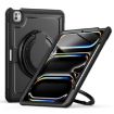 iPad Pro 13 2024 Honeycomb Hybrid Case with Handle & Strap - Black - 1