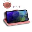 Redmi A5 4G Pink Leather Phone Case with Tiger Embossing Pattern - 6