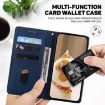 Infinix Hot 50 Pro+ 4G Blue RFID Leather Phone Case with Cute Cats - 6