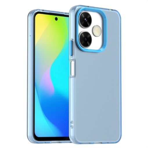 Redmi 13 5G Shockproof Phone Case - Blue Candy PC Hybrid TPU - 1