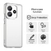 Redmi Note 14 5G Shockproof Phone Case - White Candy PC Hybrid TPU - 4