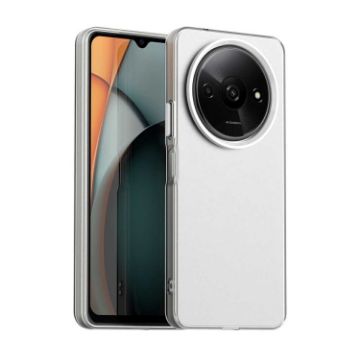 Redmi A3x Shockproof Phone Case - White Candy PC Hybrid TPU Cover - 1