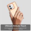 Redmi Note 13 5G Shockproof Phone Case - Orange Candy PC Hybrid TPU - 5
