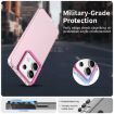 Red Shockproof Phone Case for Redmi Note 13 Pro 5G - Candy PC Hybrid TPU - 2