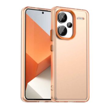 Redmi Note 13 Pro+ Shockproof Case - Candy Orange Hybrid TPU/PC - 1