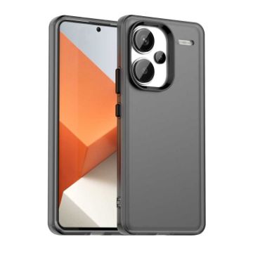 Redmi Note 13 Pro+ Shockproof Candy PC Hybrid TPU Case - Black - 1