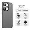 Redmi Note 13 Pro+ Shockproof Candy PC Hybrid TPU Case - Black - 4