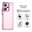 Red Shockproof Phone Case for Redmi Note 13 Pro+ - Candy PC Hybrid TPU - 4
