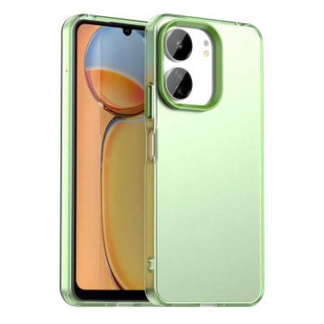 Redmi 13C 5G Shockproof Phone Case - Green Candy PC Hybrid TPU - 1
