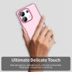 Red Shockproof Phone Case for Redmi Note 13 4G - Candy PC Hybrid TPU - 5