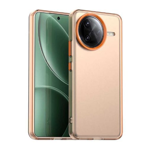 Redmi K80 Pro/Xiaomi Poco F7 Ultra Shockproof Orange Phone Case - 1