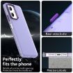 Redmi Note 12 5G/Poco X5 Shockproof Candy PC TPU Case - Purple - 3