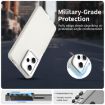 Redmi Note 12 Pro 5G Shockproof Phone Case - White Hybrid TPU PC - 7