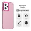 Redmi Note 12 Pro 5G Shockproof Case - Candy PC Hybrid TPU (Red) - 5